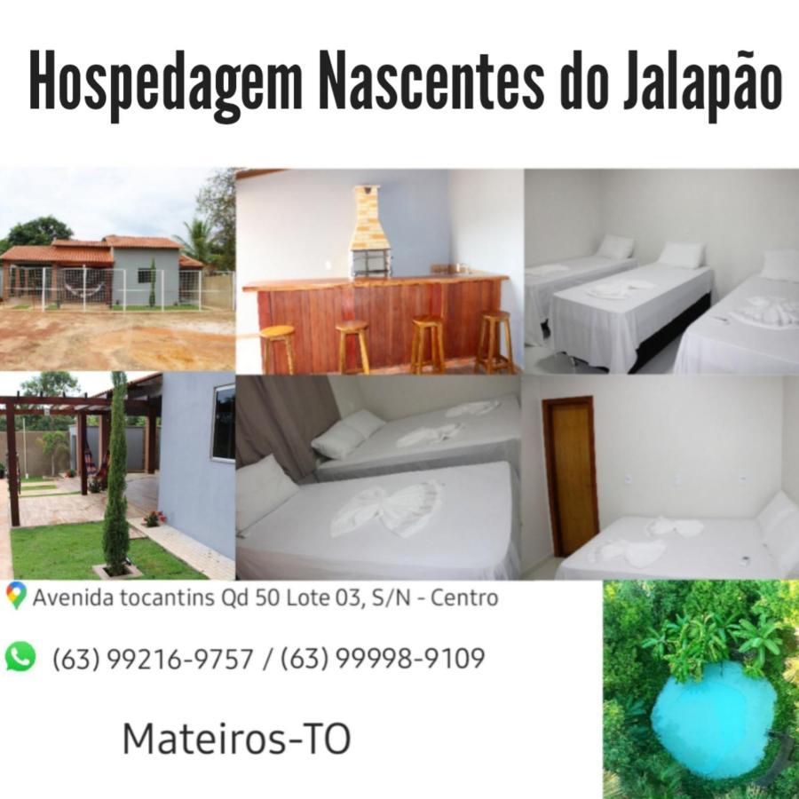 Hospedagem Nascentes Do Jalapao Mateiros Екстер'єр фото